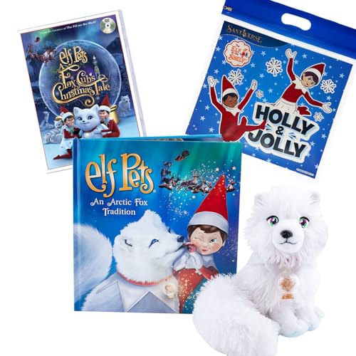 The Elf on The Shelf: Elf Pets Arctic Fox Tradition und Fox Cub Christmas Tale DVD mit Holly Jolly Bag von The Elf on the Shelf