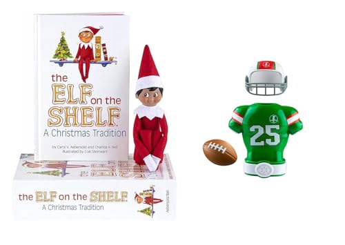 The Elf on the Shelf® Brown Eyed Boy & Claus Couture Collection® Touchdown Tidings Set von The Elf on the Shelf