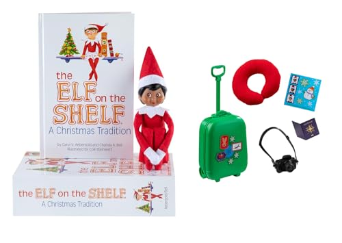 The Elf on the Shelf® Brown Eyed Girl & Polar Props™ Reiseset von The Elf on the Shelf