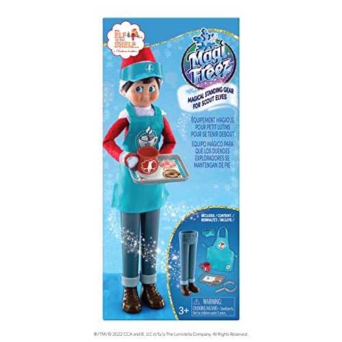 The Elf on the Shelf® MagiFreez™ Barista Set | Schürze, Plastikhut & MagiFreez™ Hose | Scout Elf Accessoires von The Elf on the Shelf