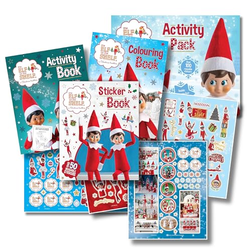 The Elf on the Shelf 3481/ELSAP Elf im Regal Activity Pack, Mehrfarbig, M von The Elf on the Shelf