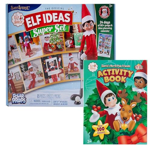 The Elf on the Shelf Bundle: The Official Elf Ideas Super Set and Santa's Activity Book von The Elf on the Shelf