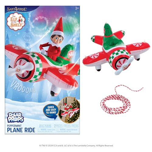 The Elf on the Shelf Peppermint Plane Ride | Ideas, Accessories & Props von The Elf on the Shelf