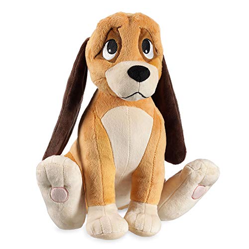 Disney Store Offizielles mittelgroßes Plüschhund-Kuscheltier Capper, Cap und Capper, 33 cm, aus weichem Stoff mit Stickereien, geeignet ab 0 Jahren von Disney Store