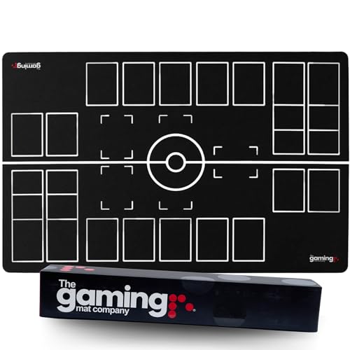 GMC Classic Black & White Matte für Pokemon – 2-Spieler-kompatible Spielmatte für Pokemon-Sammelkartenspiel – Tragbare Kartenspiel-Spielmatte für Pokemon-Trainer – Wasserdichte Kartenspielmatte GMC Classic Black & White Matte für Pokemon – 2-Spieler-kompatible Spielmatte für Pokemon-Sammelkartenspiel – Tragbare Kartenspiel-Spielmatte für Pokemon-Trainer – Wasserdichte Kartenspielmatte von The Gaming Mat Company