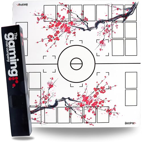 The Gaming Mat Company 2-Spieler-kompatible Pokemon-Spielmatte für Pokemon-Karten – 72 cm x 72 cm x 0,40 cm Blossom Battle Mat, Stadionbrett für Pokemon TCG Playmat Game & Pokemon Mat Trading Card The Gaming Mat Company 2-Spieler-kompatible Pokemon-Spielmatte für Pokemon-Karten – 72 cm x 72 cm x 0,40 cm Blossom Battle Mat, Stadionbrett für Pokemon TCG Playmat Game & Pokemon Mat Trading Card von The Gaming Mat Company