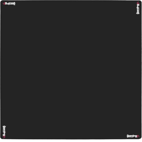 The Gaming Mat Company 84x84 cm Premium Spielmatte – Schwarz – für Poker, Domino, Bridge, Mahjong – Kartenmatte, Spielunterlage, rutschfeste Tischauflage, quadratische Spielmatte The Gaming Mat Company 84x84 cm Premium Spielmatte – Schwarz – für Poker, Domino, Bridge, Mahjong – Kartenmatte, Spielunterlage, rutschfeste Tischauflage, quadratische Spielmatte von The Gaming Mat Company
