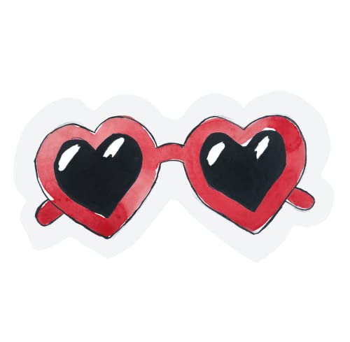 Cut- out cards - Heart glasses von The Gift Label