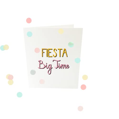 Konfetti Cards - Fiesta big time V2 von The Gift Label