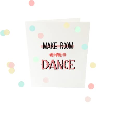 Konfetti Cards - Make room V2 von The Gift Label