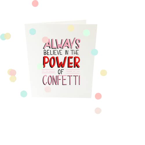 Konfetti Cards - Power of Confetti V2 von The Gift Label