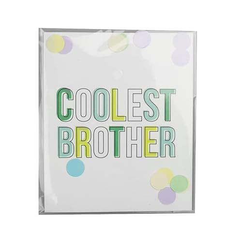 Konfetti Cards - coolest brother von The Gift Label