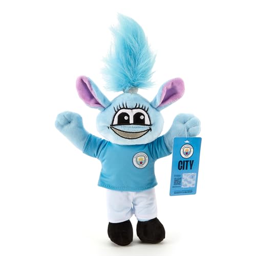 The Gift Scholars Man City Moonbeam Maskottchen - Umweltfreundliches 30 cm Plüschtier | Offiziell Lizenziertes Fußball-Sammelstück Manchester City Fans von The Gift Scholars