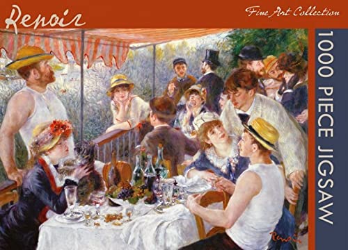 Kunst-Puzzle Pierre-Auguste Renoir. »Das Frühstück der Ruderer«. von The Gifted Stationery