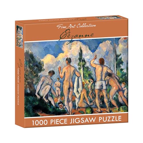 Puzzle 1000 Teile Cezanne Badende von The Gifted Stationery