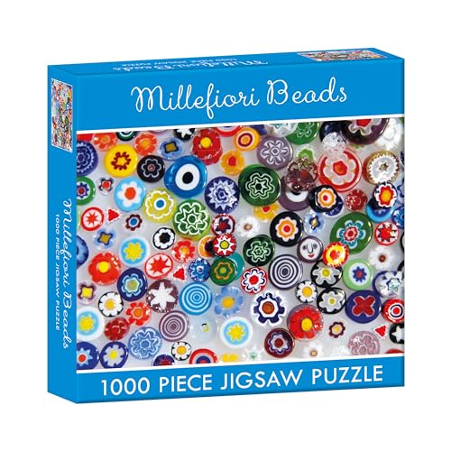 TGSC | Millefiori Beads 1000 Teile Puzzle für Erwachsene | Herausfordernder therapeutischer Spaß | Idealer Indoor-Zeitvertreib | Qualitätsillustration | Puzzles für Erwachsene von The Gifted Stationery