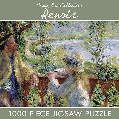 The Gifted Stationery Puzzle für Kinder und Erwachsene, 1000 Teile, 680 x 490 mm – Renoir – in der Nähe des Sees von The Gifted Stationery