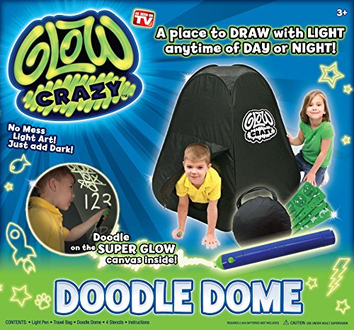 Glow Crazy Doodle Dome Tent Toy von The Glow Company