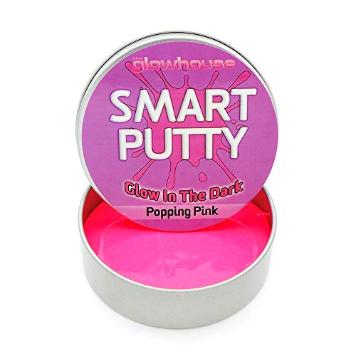 The Glowhouse Smart Slime Putty, der im Dunkeln leuchtet (Popping Pink) von The Glowhouse