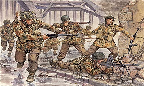 Italeri 510006034 - 1:72 Britische Fallschirmjäger, Braun von Italeri