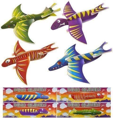 HENBRANDT 6 X Kinder Dinosaurier Flying Segelflugzeuge Party Geschenk von Henbrandt