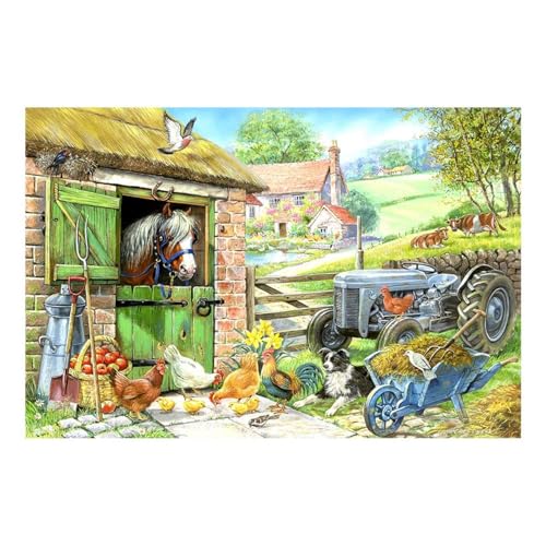 ‚Big 250’ Puzzle - Unten auf dem Bauernhof (Down On The Farm) von The House of Puzzles