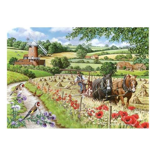 Big 500 Piece Jigsaw Puzzle - Windmill Lane - NEW JULY 2016 by The House of Puzzles Big 500 Piece Jigsaw Puzzle - Windmill Lane - NEW JULY 2016 by The House of Puzzles von The House of Puzzles