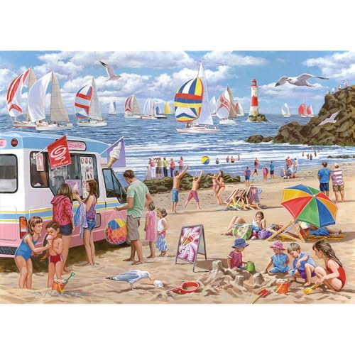 Puzzle 500 Teile - XXL Teile - Regatta Day von The House of Puzzles