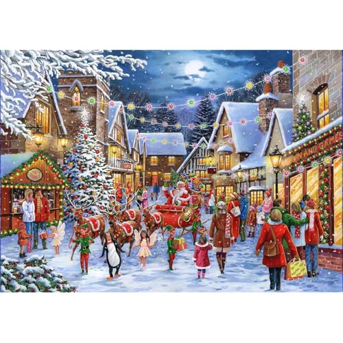 The House of Puzzles - 500 Teile Puzzle - 2022 Christmas Collectors Edition No.17 - Christmas Parade - "NEW JULI 2022" von The House of Puzzles