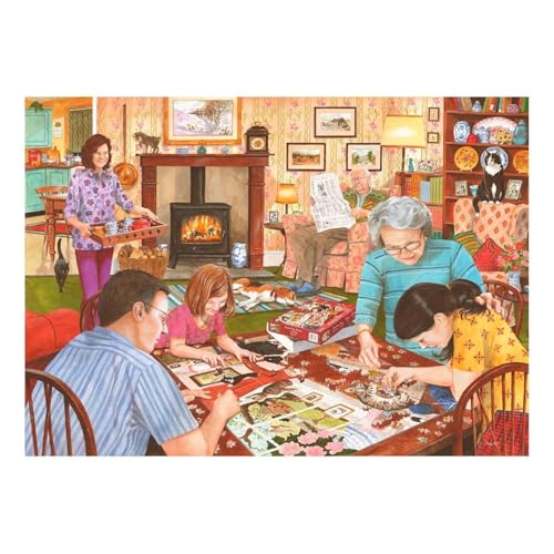 The House of Puzzles - Bits & Pieces Puzzle - Big 500 Piece Jigsaws For Adults, Extra Large Pieces Artist Illustrated, Scenic Landscape, Deluxe Puzzle Gifts von The House of Puzzles