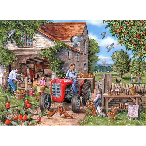 The House of Puzzles - Großes Puzzle mit 500 Teilen – Cider & Rosie – "NEW MARCH 5,141.0 cm von The House of Puzzles