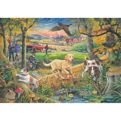 The House of Puzzles - Großes Puzzle mit 500 Teilen – Fang mich, wenn du kannst! – "NEW MARCH 5,141.0 cm von The House of Puzzles