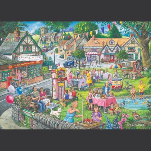 The House of Puzzles Sommergrünes Puzzle – 500 Teile Puzzles für Erwachsene, Künstler illustriert, malerische Landschaft, Deluxe-Puzzle-Geschenke The House of Puzzles Sommergrünes Puzzle – 500 Teile Puzzles für Erwachsene, Künstler illustriert, malerische Landschaft, Deluxe-Puzzle-Geschenke von The House of Puzzles