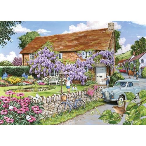 XXL Teile - Wisteria Cottage von The House of Puzzles