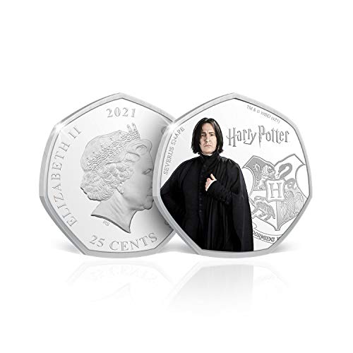 The Koin Club Harry Potter Gifts Limited Edition Sammelmünze 50p Form - Severus Snape von The Koin Club