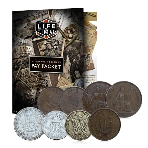 The Koin Club Life and Times World War II Allied British Soldiers Pay Packet 1942 Coin Set von The Koin Club