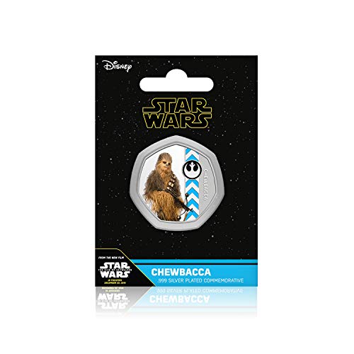 Star Wars Gifts Rise of Skywalker Offizielle Sammlerstück-Münze Chewbacca von The Koin Club