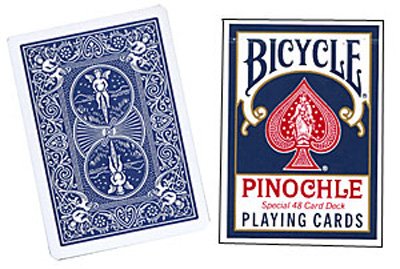 Cards Bicycle Pinochle Poker-Größe (Blau) von The Lord Of The Magic