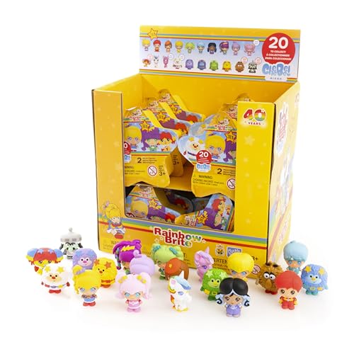 The Loyal Subjects Rainbow Brite 12er-Pack mit 24 Mikro-Sammlerstücken, 3,8 cm, Cheebee Blind Bag Mystery Figuren von The Loyal Subjects