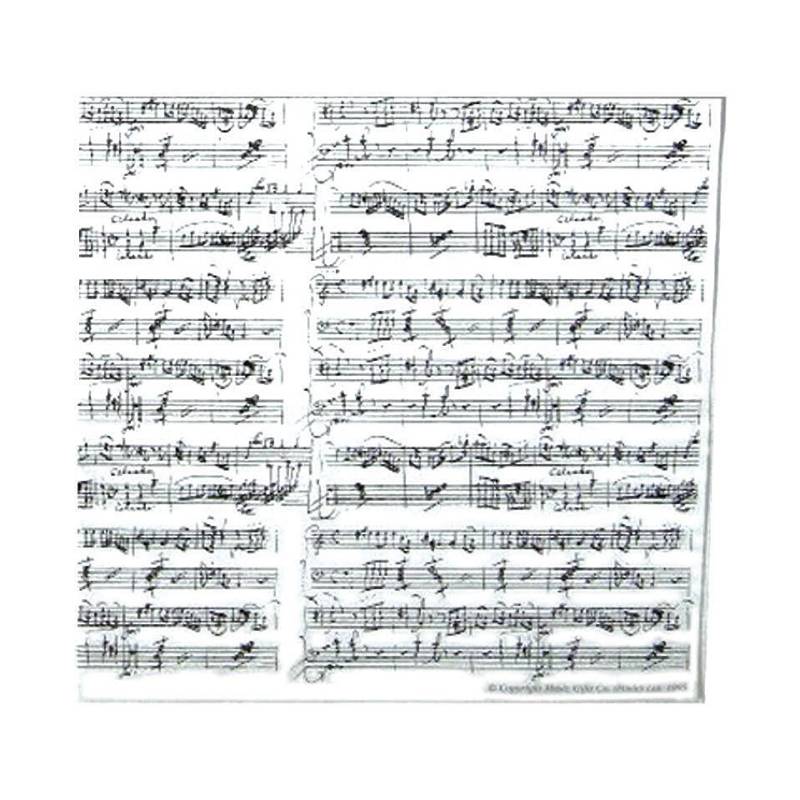 The Music Gifts Company Wrap Sheet Manuscript - White Geschenkartikel von The Music Gifts Company