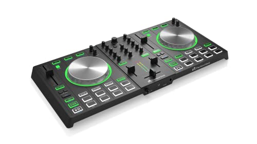 The Next Beat by Tiësto DJ Controller - Einfach Professionell Lernen – UK-Stecker - Online Kurse & DJ Apps inkl. - 30 Tage Beatport Music Trial gratis von The Next Beat