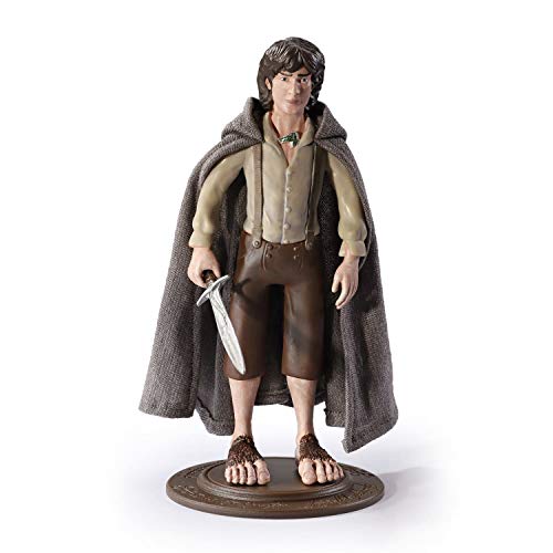 The Noble Collection Bendyfigs Lord of The Rings Frodo Baggins …, Braun von BendyFigs