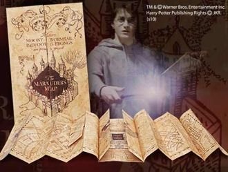 Marauder`s Karte Kopie von Harry Potter und die Gefangene von Askaban von The Noble Collection