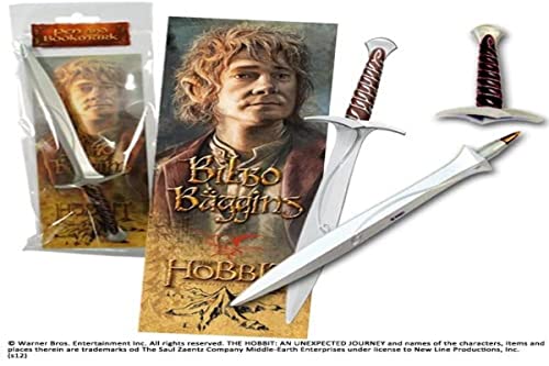 Noble Collection NN1217 - Herr der Ringe: Feder und Bookmark Sting von The Noble Collection