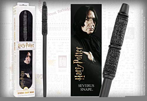 Noble Collection Severus Snape Zauberstab und 3D Lesezeichen 33 cm von The Noble Collection