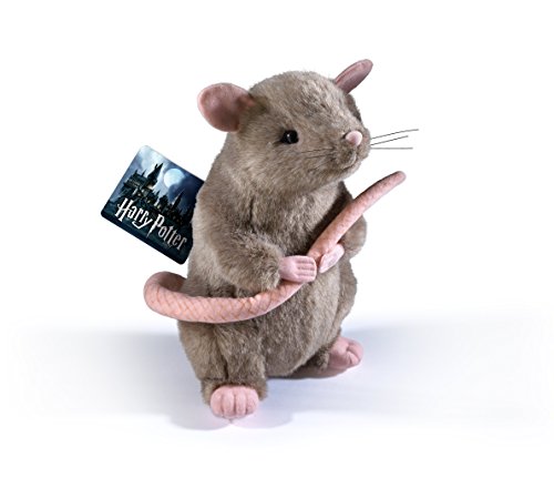 The Noble Collection Scabbers Plush by Officially Licensed 11in (28cm) Harry Potter Toy Dolls Grey Pet Rat Plush - for Kids & Adults von The Noble Collection