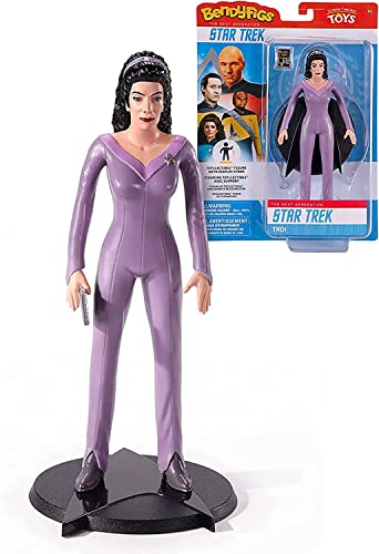 Star Trek: The Next Generation Bendyfigs Biegefigur Counselor TROI 19 cm von The Noble Collection