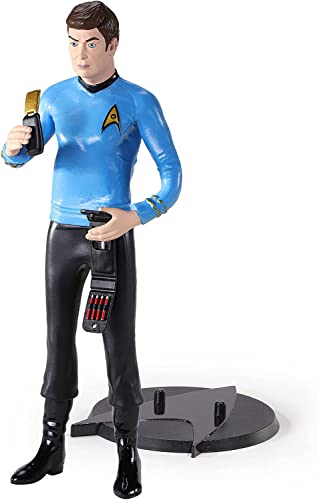 The Noble Collection Star Trek: The Original Series Bendyfigs - Doctor McCoy - Noble Toys 19cm Bendable Posable Collectible Doll Figure with Stand and Mini Accessories von The Noble Collection