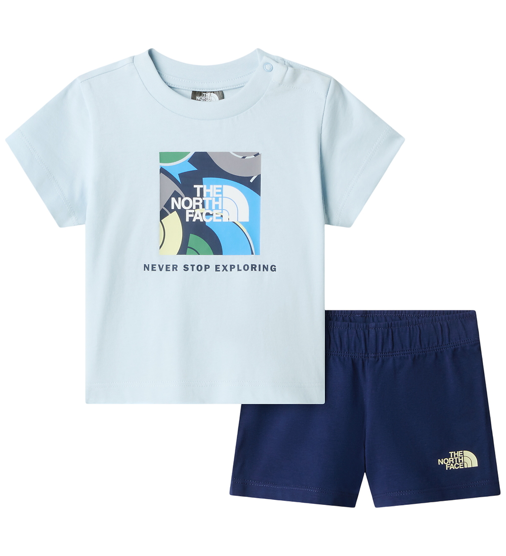 The North Face Shorts Set - Baby - Polar Haze/Summit Navy - The North Face - 6-12 mt - Shorts The North Face Shorts Set - Baby - Polar Haze/Summit Navy - The North Face - 6-12 mt - Shorts von The North Face