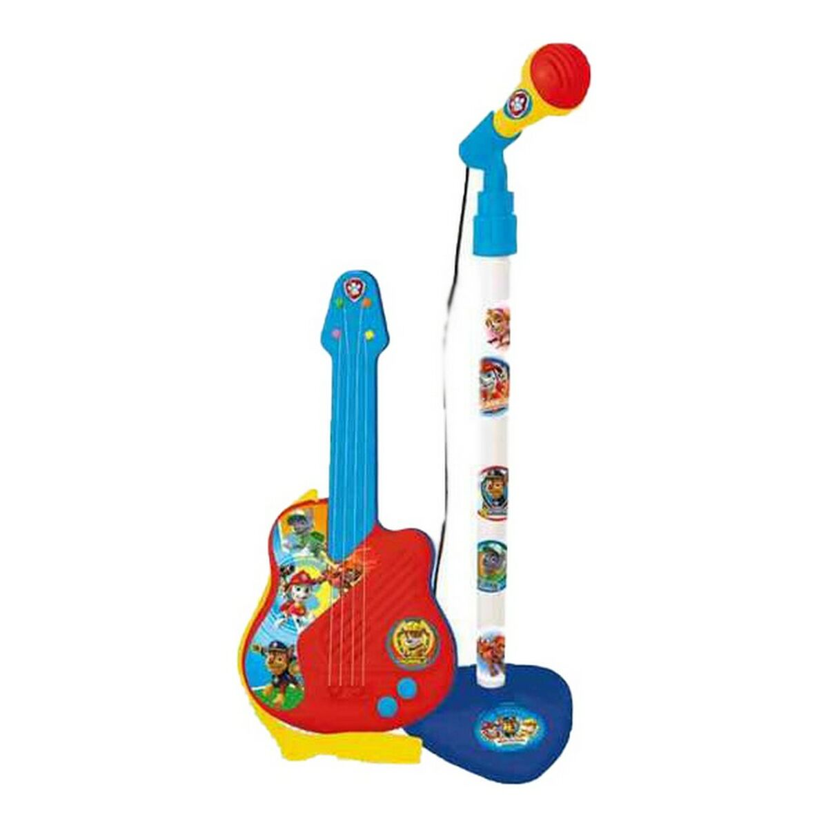 Kindergitarre The Paw Patrol   Mikrofon von The Paw Patrol